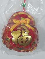 Chinese New Year Red Stuffed Lucky Bag Hanging Decoration