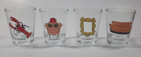 Friends Television Series 2 3/8" Tall Shooter Shot Glass Set of 4