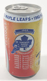 Coca Cola Classic Toronto Maple Leafs 1993 Norris Division Champs! 4 3/4" Tall Aluminum Metal Soda Pop Can NEVER OPENED