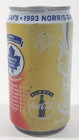 Coca Cola Classic Toronto Maple Leafs 1993 Norris Division Champs! 4 3/4" Tall Aluminum Metal Soda Pop Can NEVER OPENED