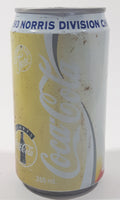 Coca Cola Classic Toronto Maple Leafs 1993 Norris Division Champs! 4 3/4" Tall Aluminum Metal Soda Pop Can NEVER OPENED