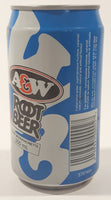 Vintage A & W Root Bear with Root Bear Mascot 4 3/4" Tall Aluminum Metal Soda Pop Can NEVER OPENED