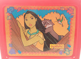 Vintage Thermos Brand Disney Pocahontas Red Plastic Lunch Box