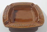 Vintage Sahm Heforder Pils Premium-Exquisit Brown 6" Ceramic Ash Tray