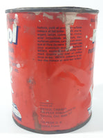 Vintage Tri-Peek International Wenol All Metal Polish 1000ml 39.3 ozs 5 1/4" Metal Can Made in W. Germany