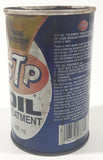 Vintage STP Oil Treatment Engine Protection 400mL 4 1/2" Tall Metal Can