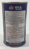 Vintage STP New Improved Oil Treatment Engine Protection 15 Imp. Flu, Ozs 0.426 Liters 5" Tall Metal Can