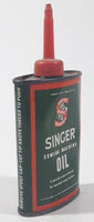 Vintage Singer Sewing Machine Oil 3 FL OZS. Tin Metal Can Handy Oiler