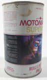 Rare Vintage Canadian Tire Motomaster Superoyl 10W 30 Motor Oil 6 1/2" Tall Metal Can