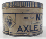 ﻿Antique Imperial Oil Mica Axle Grease One Pound 4" Metal Can Made in Canada