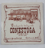 Antique Thank you for dealing with Conestoga Auto Sales Ltd 6" x 6" Ceramic Tile Trivet Chilliwack, B.C.