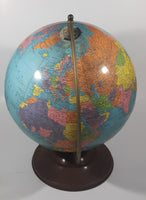 Vintage 1950s Replogle 12" Reference Globe with Metal Base