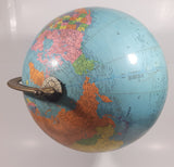 Vintage 1950s Replogle 12" Reference Globe with Metal Base