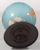 Vintage 1950s Replogle 12" Reference Globe with Metal Base