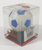 1998 Old St. Andrews Scotch Whisky France '98 World Cup White and Blue Football Soccer Ball Shaped Bottle New in Box