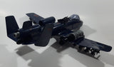 Vintage 1984 Hasbro G.I. Joe Z06 Rattler Wild Weasel 17" Long Dark Blue Plastic Air Plane