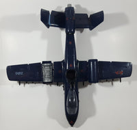 Vintage 1984 Hasbro G.I. Joe Z06 Rattler Wild Weasel 17" Long Dark Blue Plastic Air Plane