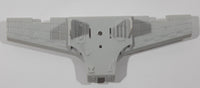 Vintage 1984 Hasbro G.I. Joe Cobra Claw C.L.A.W. Glider Plane 6" Wide Light Grey Plastic Toy Part M-3576 2