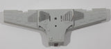 Vintage 1984 Hasbro G.I. Joe Cobra Claw C.L.A.W. Glider Plane 6" Wide Light Grey Plastic Toy Part M-3576 2