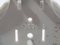 Vintage 1984 Hasbro G.I. Joe Cobra Claw C.L.A.W. Glider Plane 6" Wide Light Grey Plastic Toy Part M-3576 2