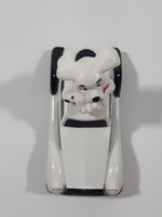 1996 McDonald's Disney 101 Dalmatians #3 Dog in Cruella DeVille's White Car 3 3/4" Long Toy Car