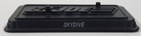 2007 Hasbro G.I. Joe Pursuit of Cobra Skydive Character Black Plastic 1 1/2" x 2 1/2" Toy Action Figure Base