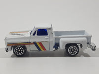 Vintage Soma Super Wheels 1973-80 Chevy Stepside Pickup Truck White Die Cast Toy Car Vehicle