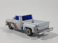 Vintage Soma Super Wheels 1973-80 Chevy Stepside Pickup Truck White Die Cast Toy Car Vehicle