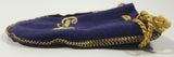 Crown Royal Purple and Gold Draw String Bag Pouch