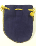 Crown Royal Purple and Gold Draw String Bag Pouch