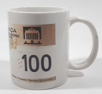 Novelty Collectible $100 Canadian Bill Currency Cash Money Ceramic Coffee Mug