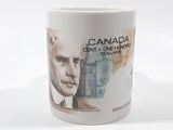 Novelty Collectible $100 Canadian Bill Currency Cash Money Ceramic Coffee Mug