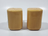 Rare Vintage Ponderosa Ranch Ranch House Nevada, U.S.A. 2 7/8" Tall Tan Glazed Ceramic Salt and Pepper Shaker Set with Handles