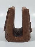 Vintage Coco Joe's Hawaii Tiki God 4" Tall Hapa Wood Napkin Holder