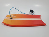 Battat Our Generation Gabe Surf Board Skimboard Orange with White Stripes Miniature 4 3/4" x 9 3/4" Toy For 18" Doll