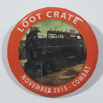 November 2015 Combat Loot Crate 1 3/8" Round Button Pin