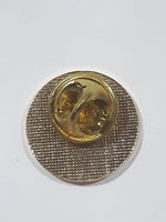 Smiley Face Shaped 3/4" Enamel Metal Pin