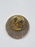 Smiley Face Shaped 3/4" Enamel Metal Pin