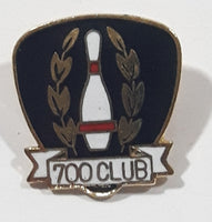 700 Bowling Award Enamel Metal Lapel Pin