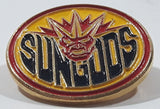 Delta Sungods Hockey Team 3/4" Enamel Metal Lapel Pin