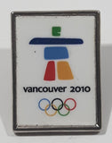 Bell Vancouver 2010 Olympic Games 3/4" x 1" Enamel Metal Pin