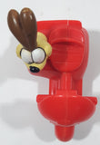 Vintage 1989 McDonald's Garfield and Odie Riding A Scooter Motorbike Toy Figure Vehicle