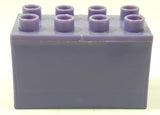 Extremely Rare Early 2000's Nestle Smarties Purple Opening Chest Duplo Style Plastic Building Block