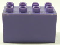 Extremely Rare Early 2000's Nestle Smarties Purple Opening Chest Duplo Style Plastic Building Block