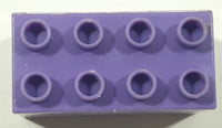 Extremely Rare Early 2000's Nestle Smarties Purple Opening Chest Duplo Style Plastic Building Block
