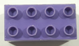 Extremely Rare Early 2000's Nestle Smarties Purple Opening Chest Duplo Style Plastic Building Block