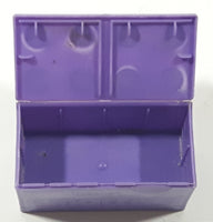Extremely Rare Early 2000's Nestle Smarties Purple Opening Chest Duplo Style Plastic Building Block