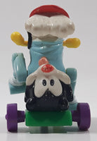 1993 McDonald's Warner Bros. Animaniacs Wakko On Tricycle 2 1/2" Tall Toy Vehicle