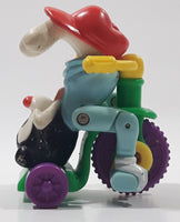 1993 McDonald's Warner Bros. Animaniacs Wakko On Tricycle 2 1/2" Tall Toy Vehicle