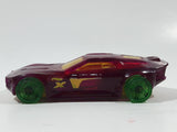 2017 Hot Wheels X-Raycers Bullet Proof Clear Dark Red Die Cast Toy Car Vehicle